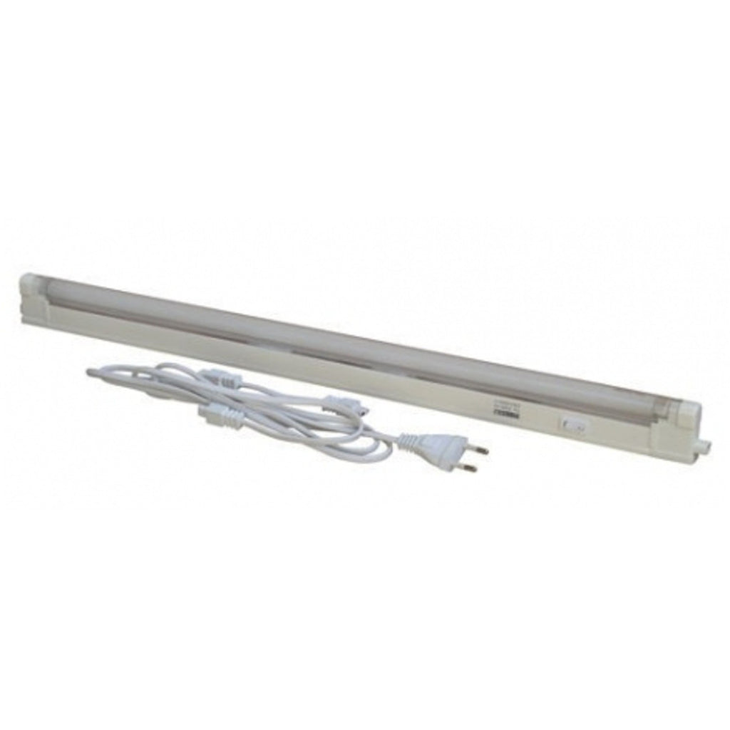 10W TUBO NEON 75CM LED PLAFONIERA T5 LUZ BIANCO FRED 6500K CAVO