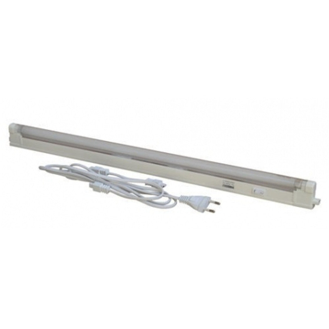 10W TUBO NEON 75CM LED PLAFONIERA T5 LUZ BIANCO FRED 6500K CAVO