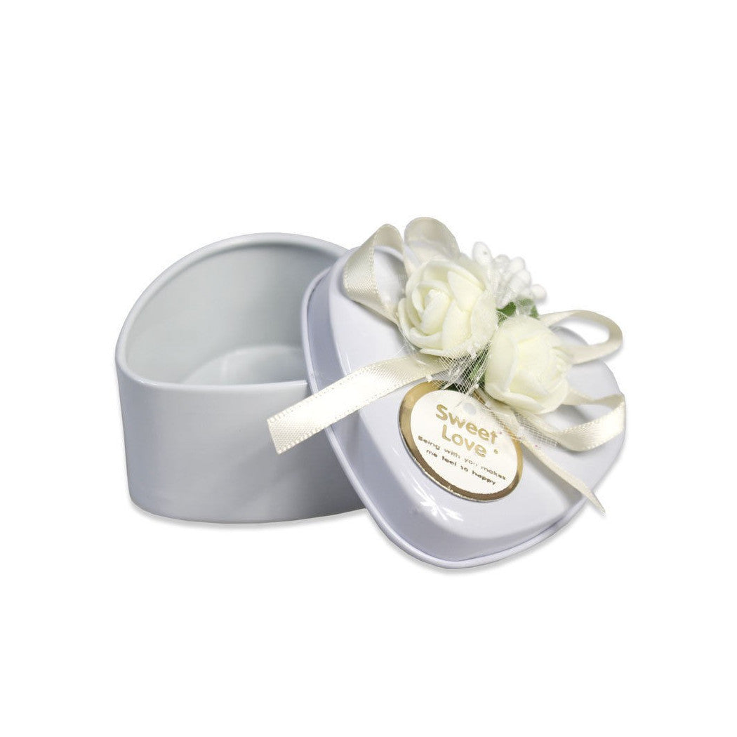 12 cajas de hojalatas en forma de corazón favorece el soporte del soporte del marcador