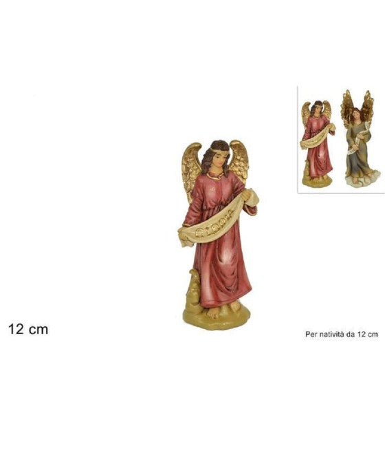 6 cajas de regalo Imprimir Santa Claus Moderno de tela roja MANGA 16x13x19cm