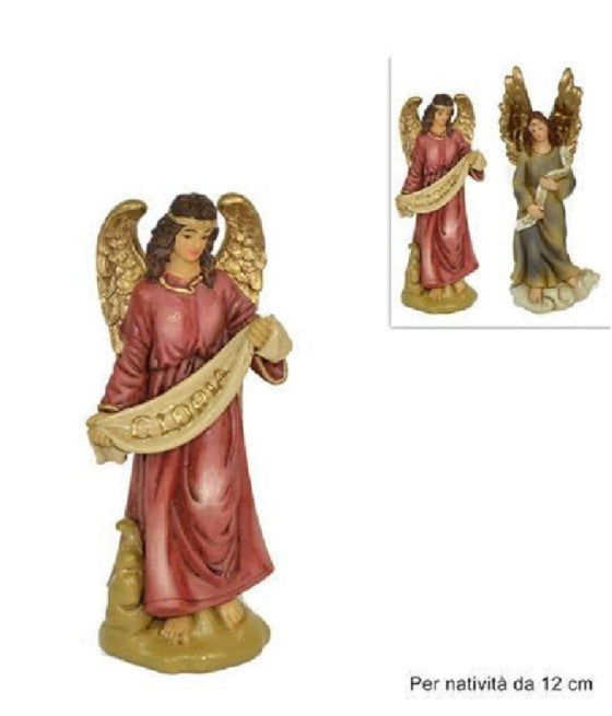 6 cajas de regalo Imprimir Santa Claus Moderno de tela roja MANGA 16x13x19cm