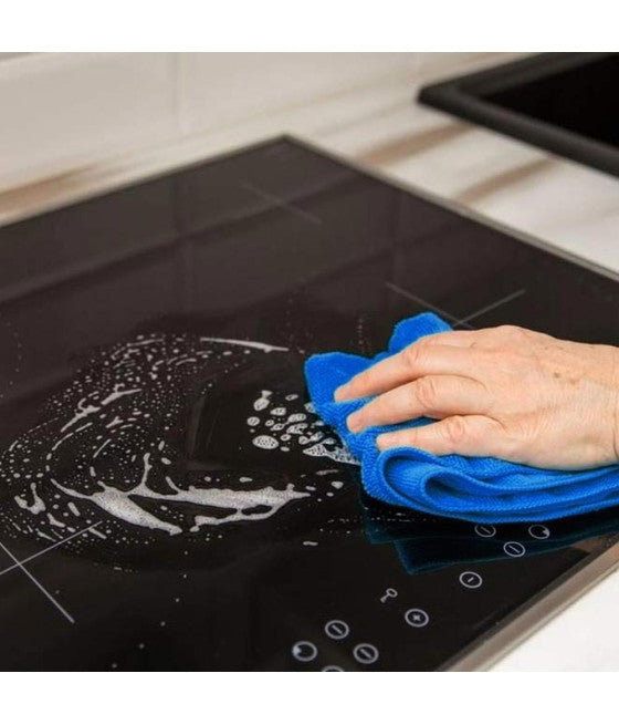 Limpiador 360 grados con mango de tela de microfibra Espejos de espejos de gafas de ventanas