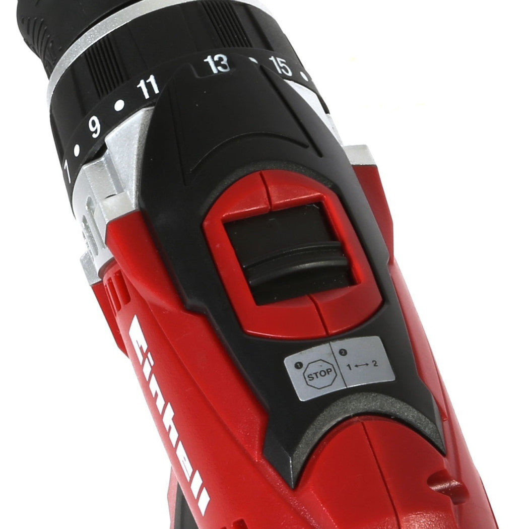 12V TE-CD EINHELL Destornillador Taladro 12 Baterías X-LI 2 1.3 AH Maletín