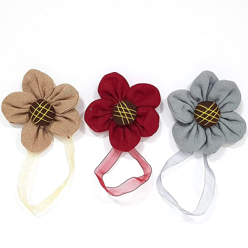 2 imán flor Legatenda tela tela de tela adorno para cortinas