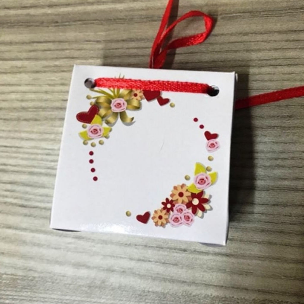 24 favores Favores Caja de papel Papel brillante Puerta conocida Puerta Confeti Arroz