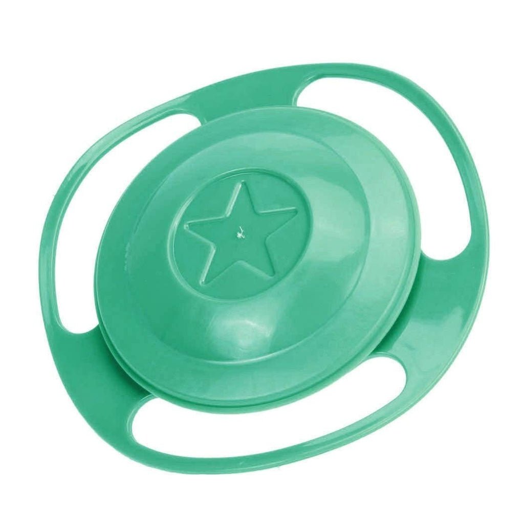 360 ° Plano giroscopio cuenco plástico cena bebe-a prueba de bebé