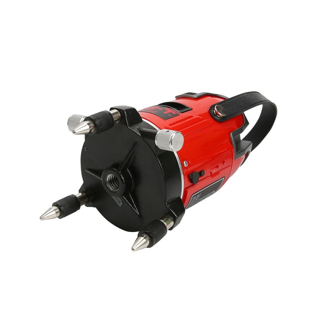 360º Nivel de láser autonivelante Rotación de burbujas digitales 5 líneas de trazado