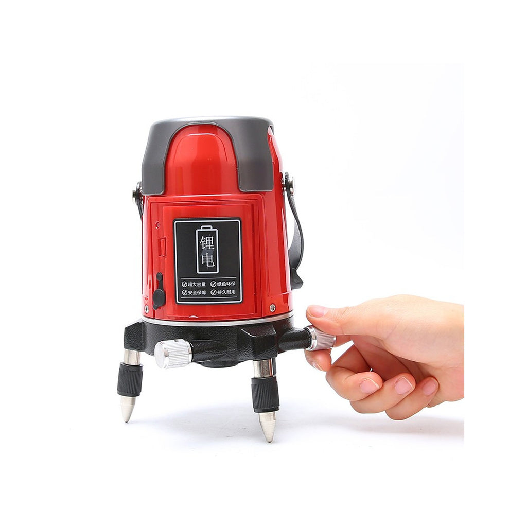 360º Nivel de láser autonivelante Rotación de burbujas digitales 5 líneas de trazado