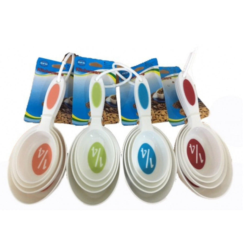 4 cucharaditas de medidas de precisión de 59 ml a 237 ml de doss de plástico dulces