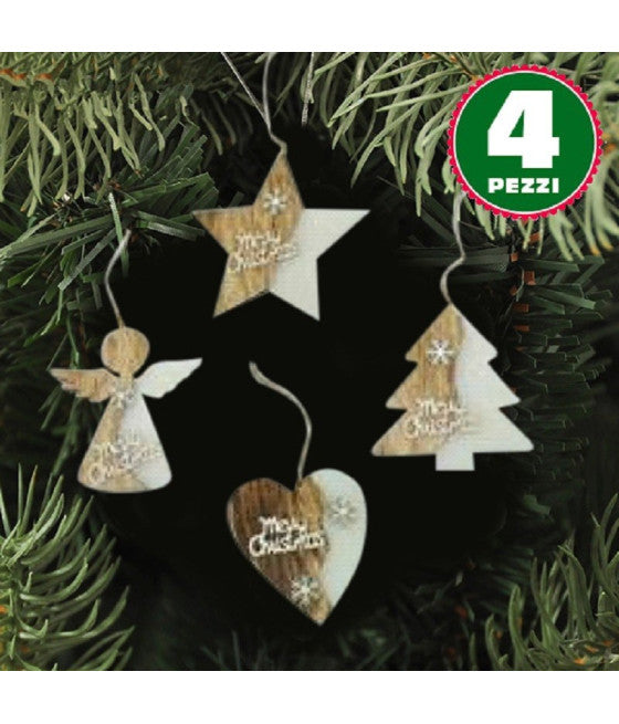 6 cajas de regalo Imprimir Santa Claus Asas ROJAS CLÁSICAS 13,5x11,5x16,5cm