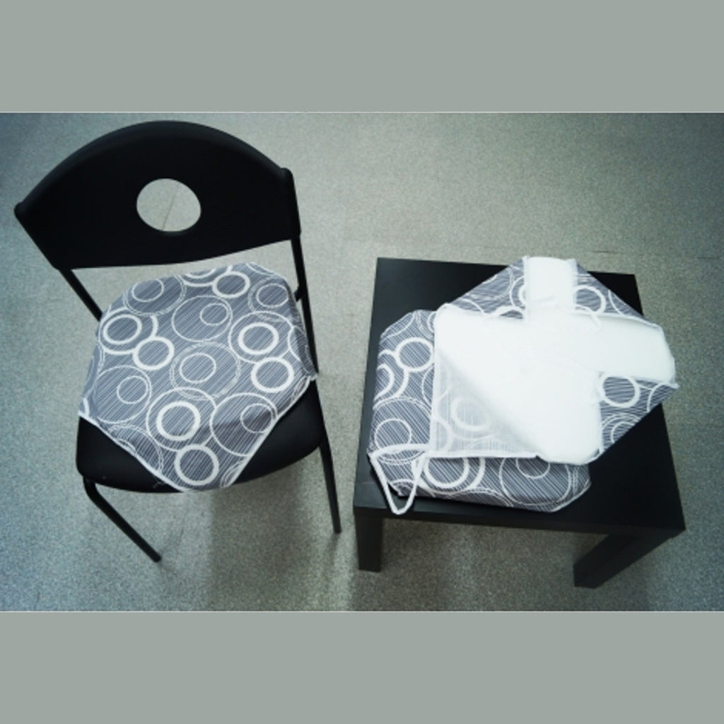 6 cojines grises cubren cojines con cordones almohadas para sillas acolchadas