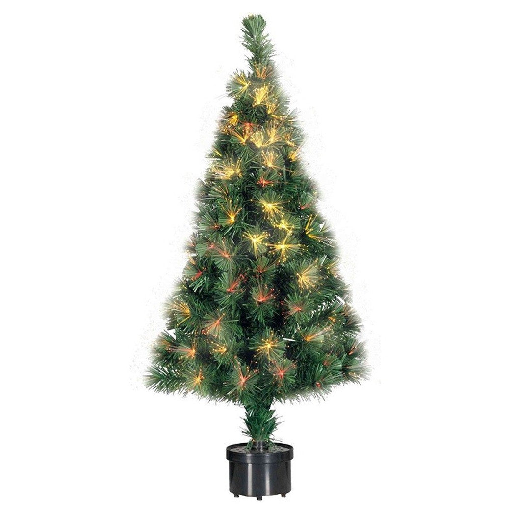 60 cm de fibra óptica árbol de navidad 60 consejos verdes multicolores
