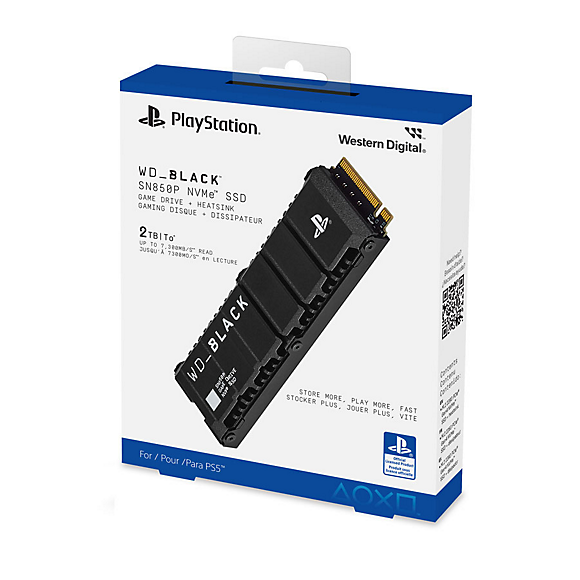 2TB WD BLACK Internal SN850P NVMe™ SSD Game Drive