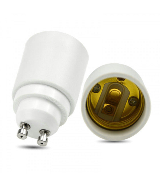 Adaptador de convertidor de lámpara GU10 a E14 para la bombilla de enchufe de conexión de tornillo