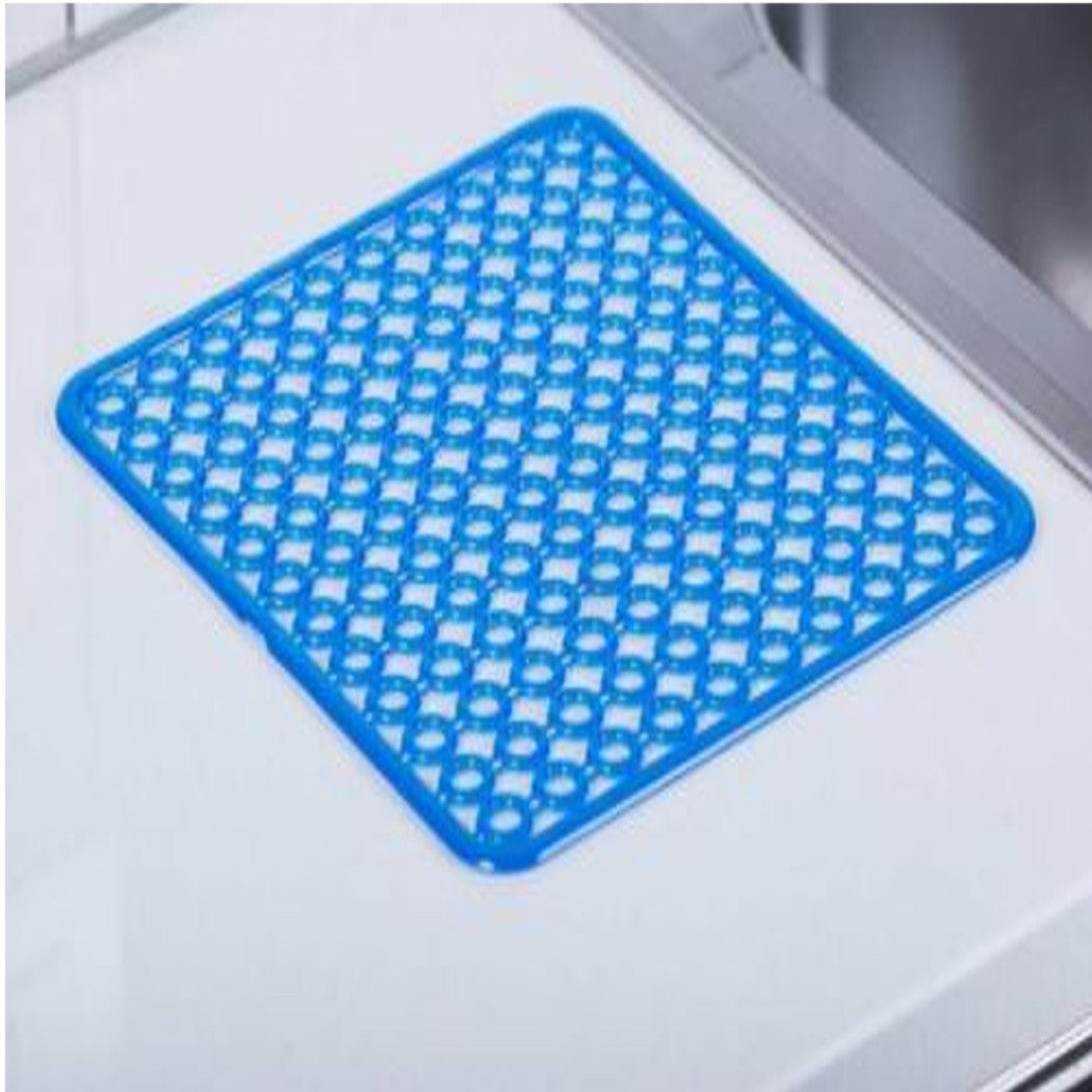 Alfombra de alfombra para tanques de goma de goma fregadero de cocina 30x30cm