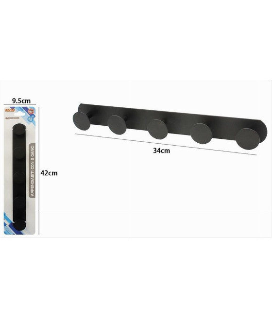 Percha de suspensión 3 ganchos de madera de madera de fondo de bienvenida al estilo marino