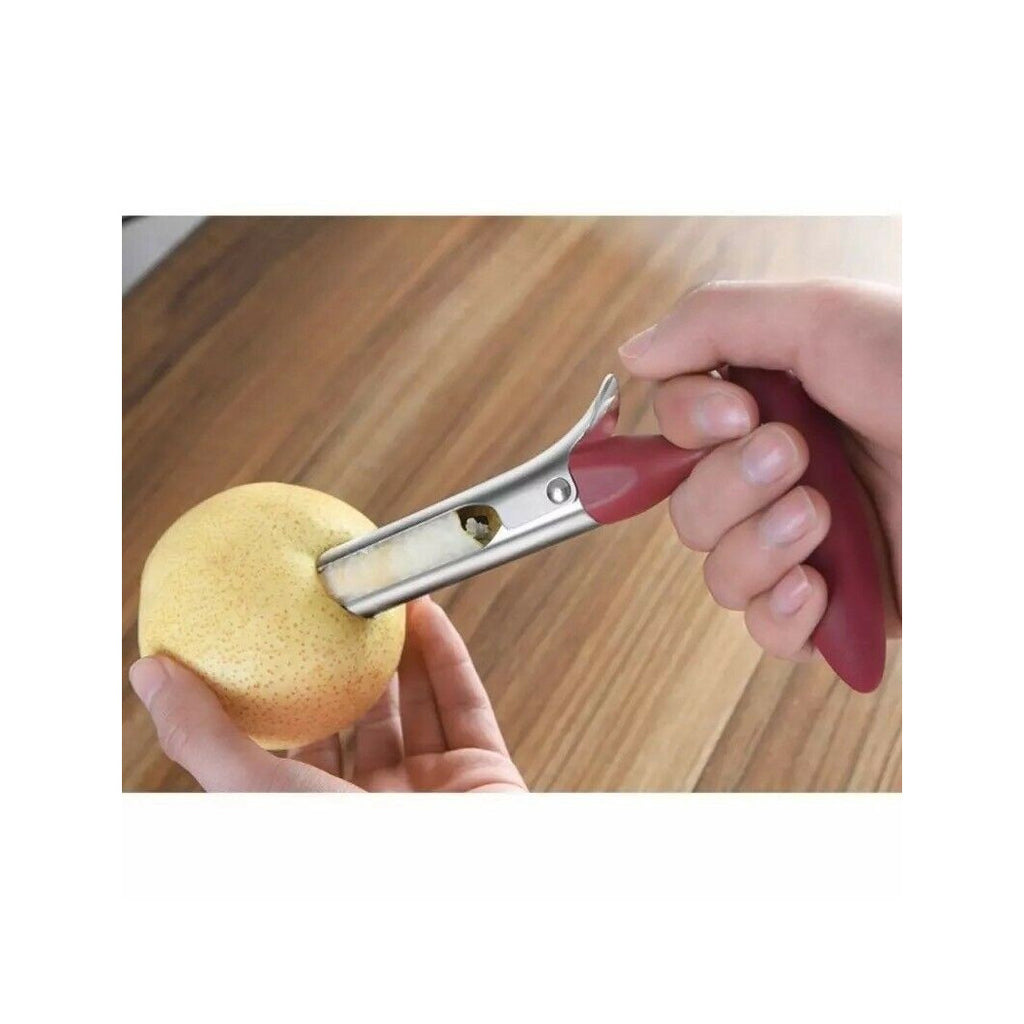 Apple Tamaño Tamaño Manzanas Palanca de la fruta Eliminar Torso Manual Clip Steel