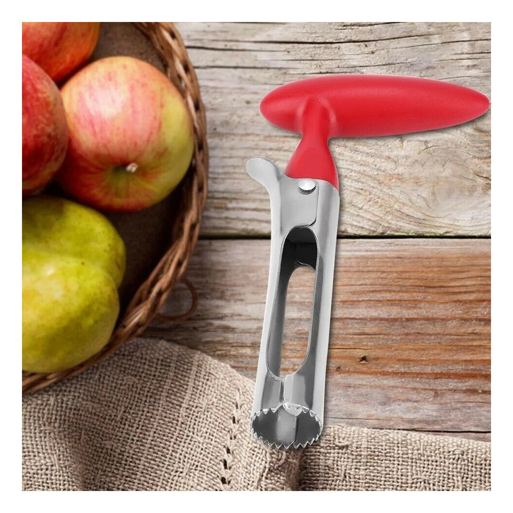 Apple Tamaño Tamaño Manzanas Palanca de la fruta Eliminar Torso Manual Clip Steel