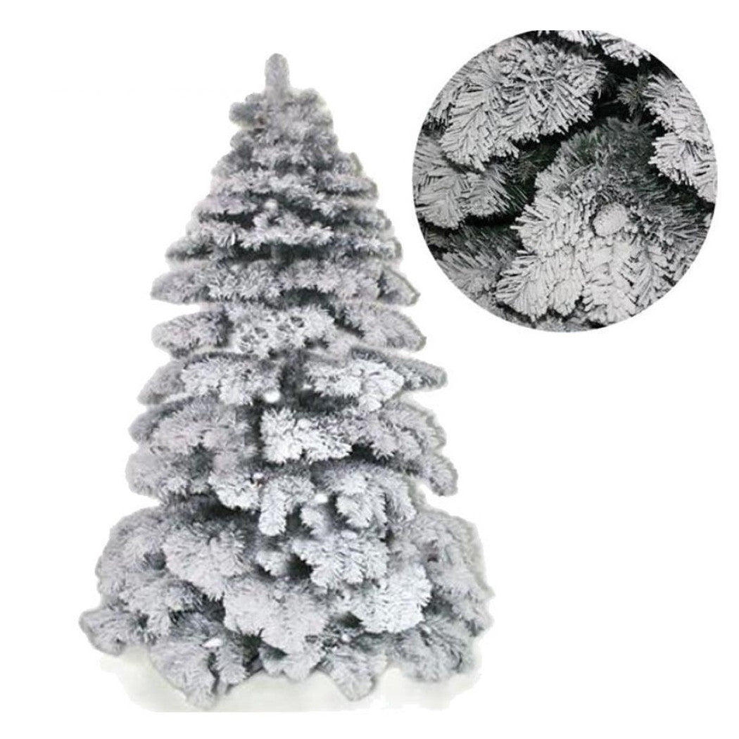 Árbol de Navidad 180 cm de abeto nieve con efecto nevado