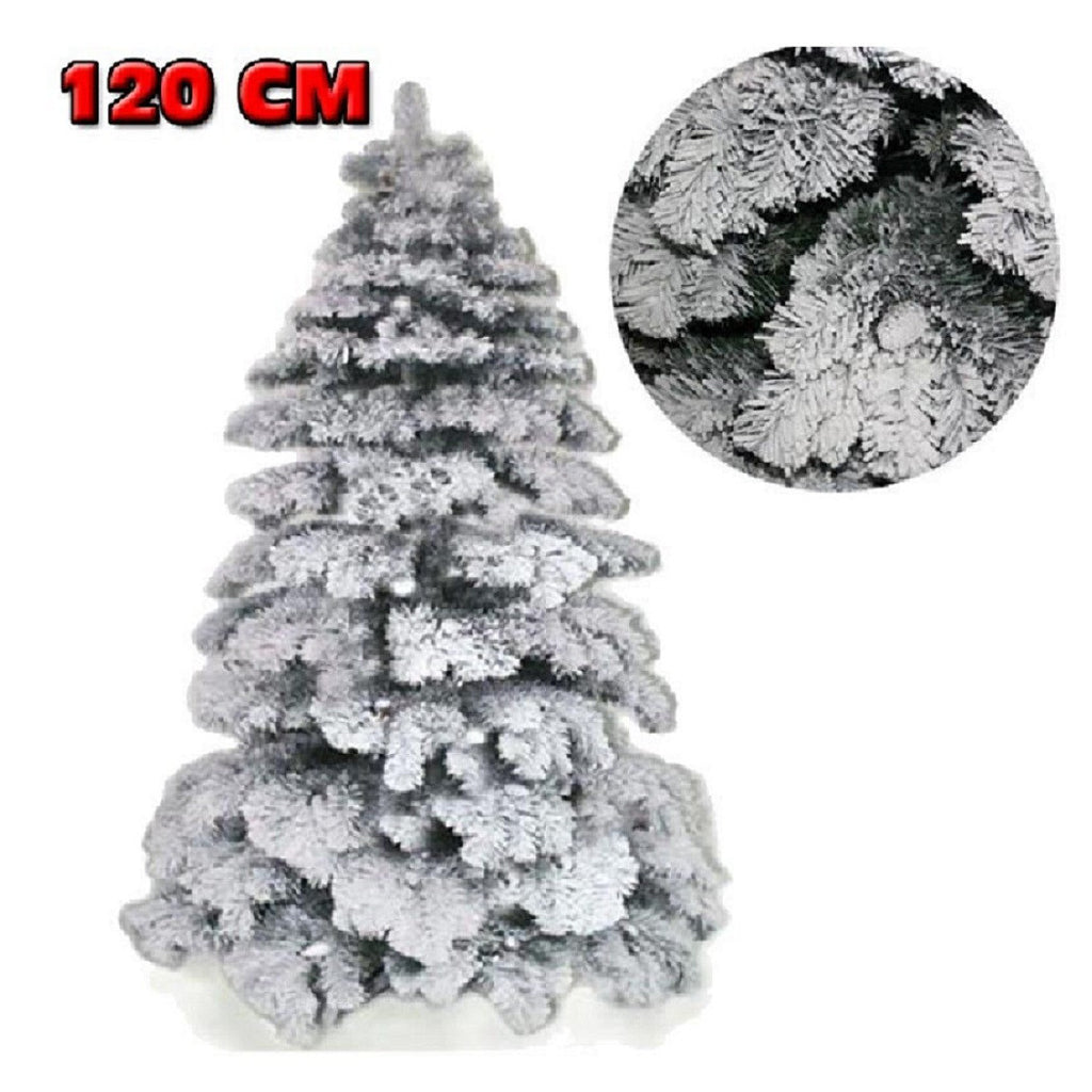 Árbol de navidad Nieve de abeto de 120 cm con efecto nevado