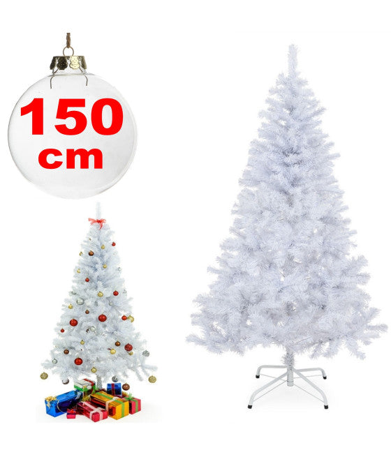 Árbol de navidad Nieve de abeto de 120 cm con efecto nevado