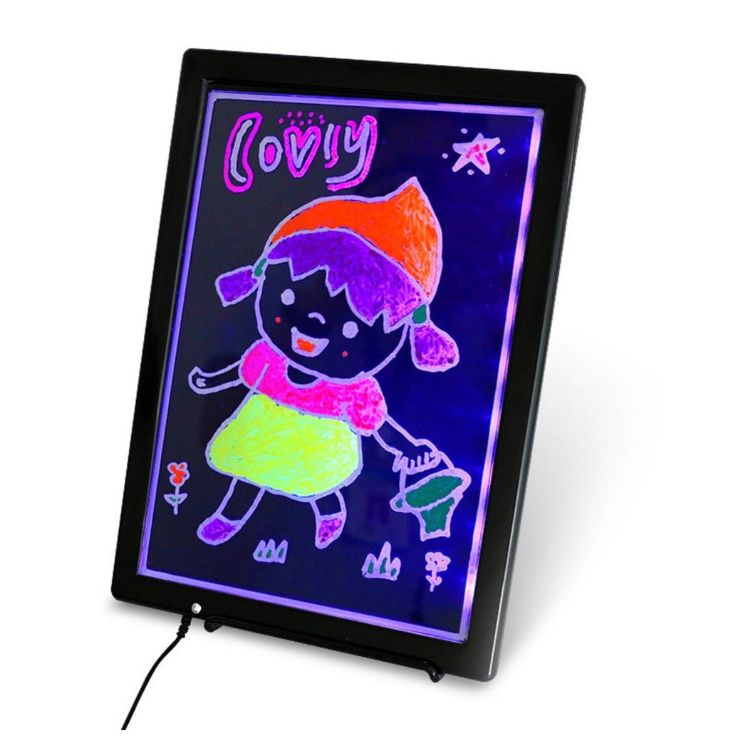 Bandera LED de pizarra Reescribe 40x60 para PUB Restaurant Bar Shop