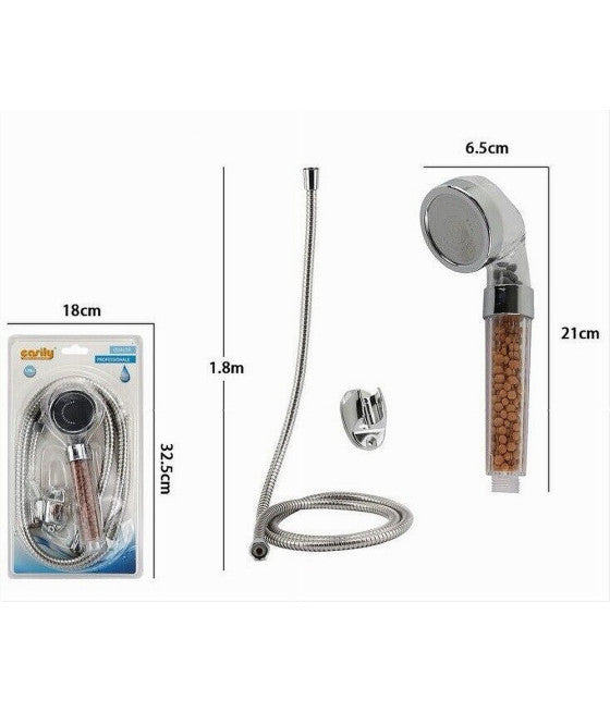 Cabezal de ducha 4 "10 cm de acero redondo estándar ajustable ajustable ajustable