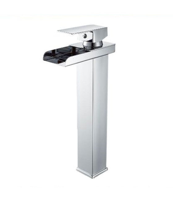 Grifo de mezclador de baño de cromo con conexión a ducha 80018