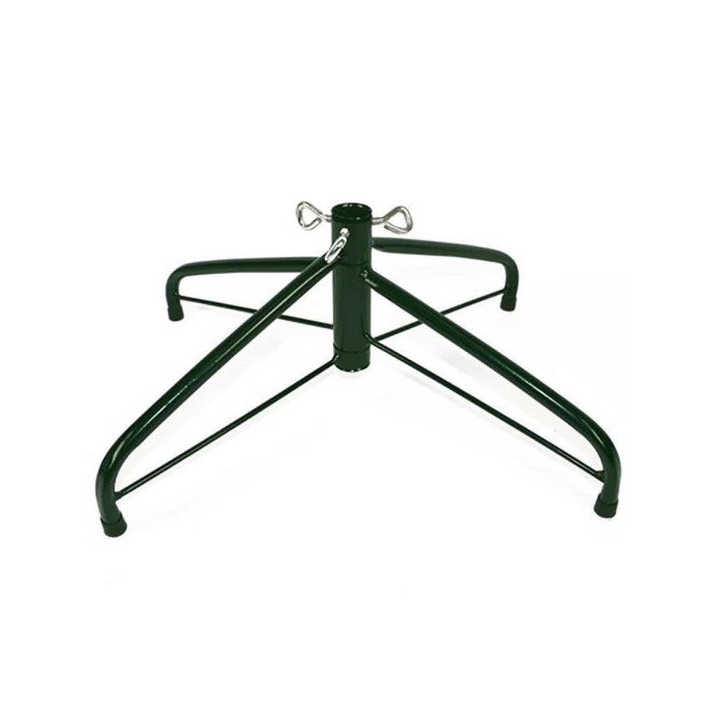 Base para el árbol de Navidad cruzado en metal 45 cm reclase plegable verde