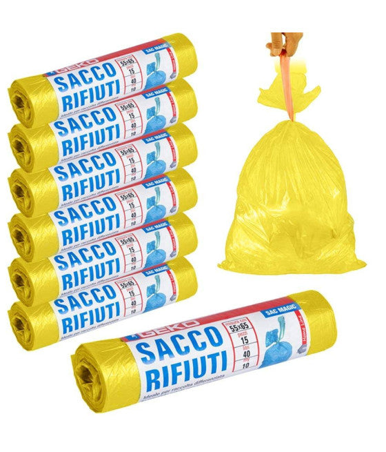 Caja de basura plástica de plástico de 6 litros plástico basculante separada