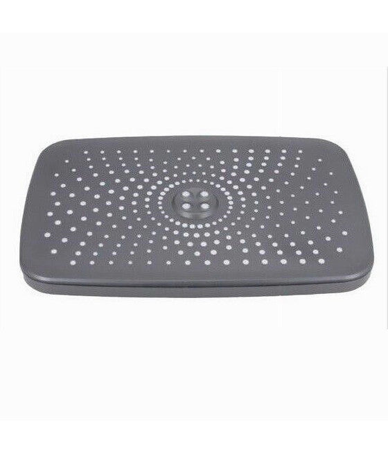 Cabeza de ducha Casca rectangular Cascada efecto lluvia 8 "23.5 x 17.5 cm