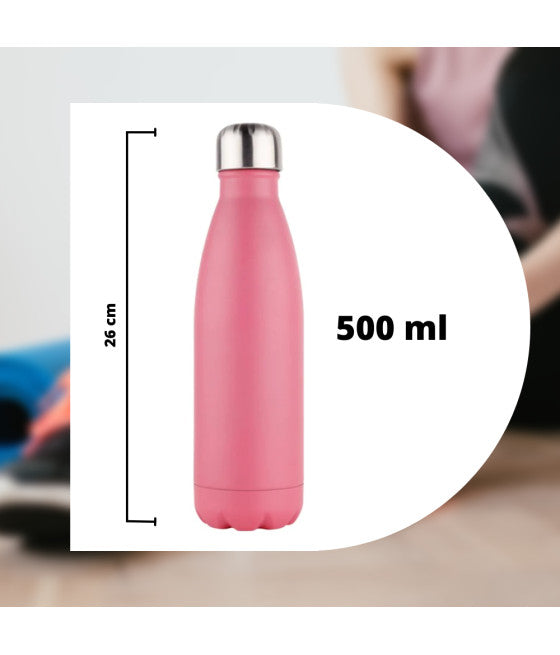 Establecer 12 piezas Botellas de bottigline Luxuri de cristal transparente con tapón de 500cc