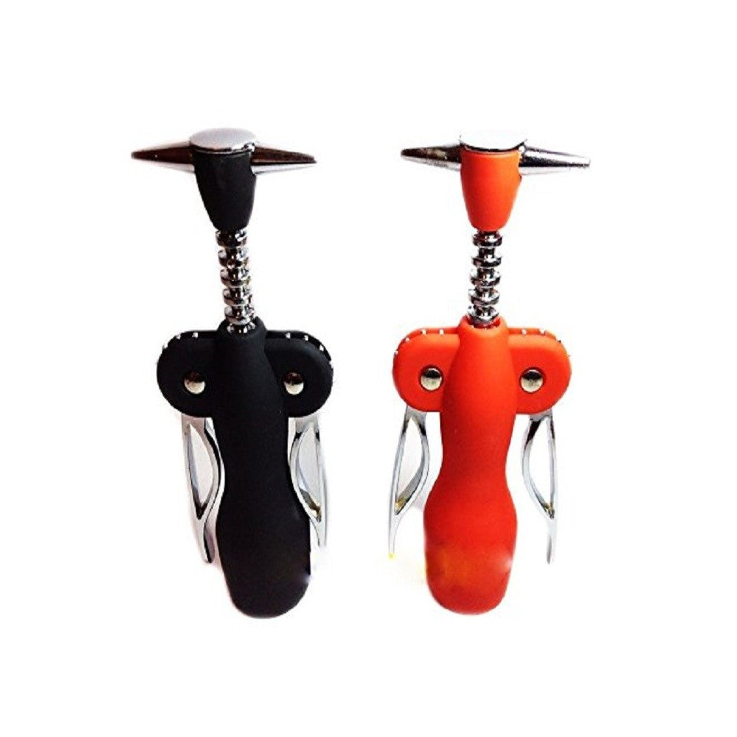 Botella de sacacorchos Pala palanca Botellas Vino Sommelier Acero Plástico