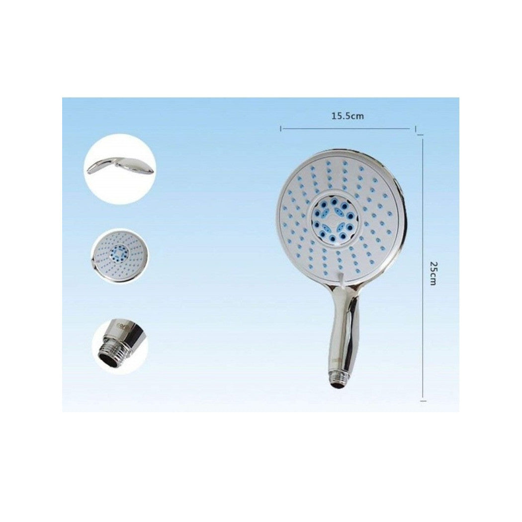 Brazo de ducha universal ESY_52053 Teléfono 25x15.5cm Ducha Ducha 3 Jets