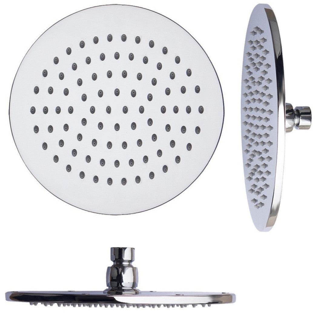 Cabeza de ducha 6 "15 cm de acero redondo estándar ajustable ajustable ajustable