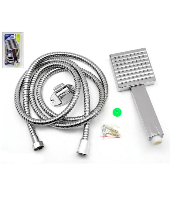 Cabeza de ducha 6 "15 cm de acero redondo estándar ajustable ajustable ajustable