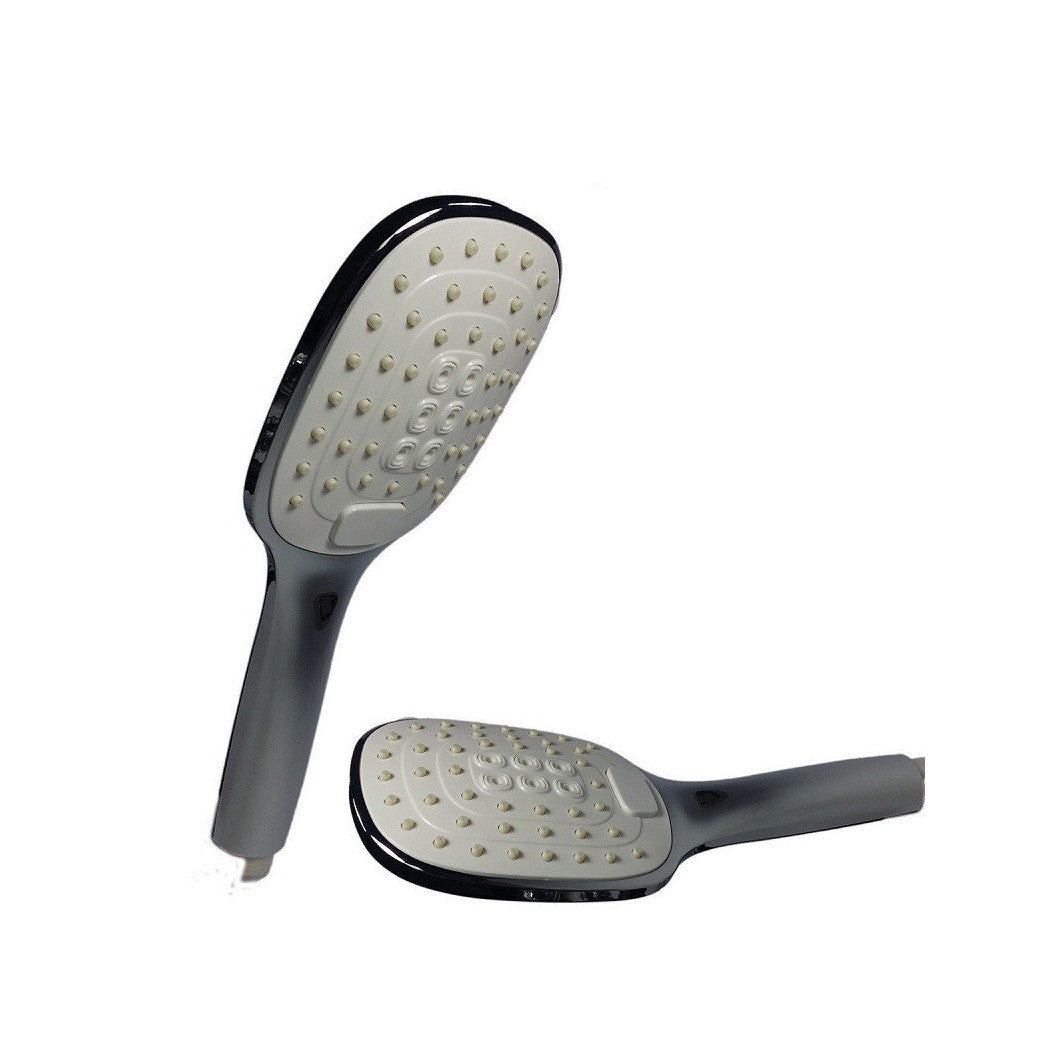 Cabezal de ducha de ducha 3 jets anti-balas con botón de reemplazo 82006