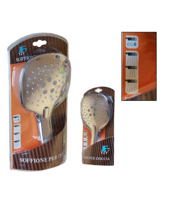 Brazo de la ducha universal ESY_52234A Blanco 21 x 8 cm Ducha de ducha 8 Jets