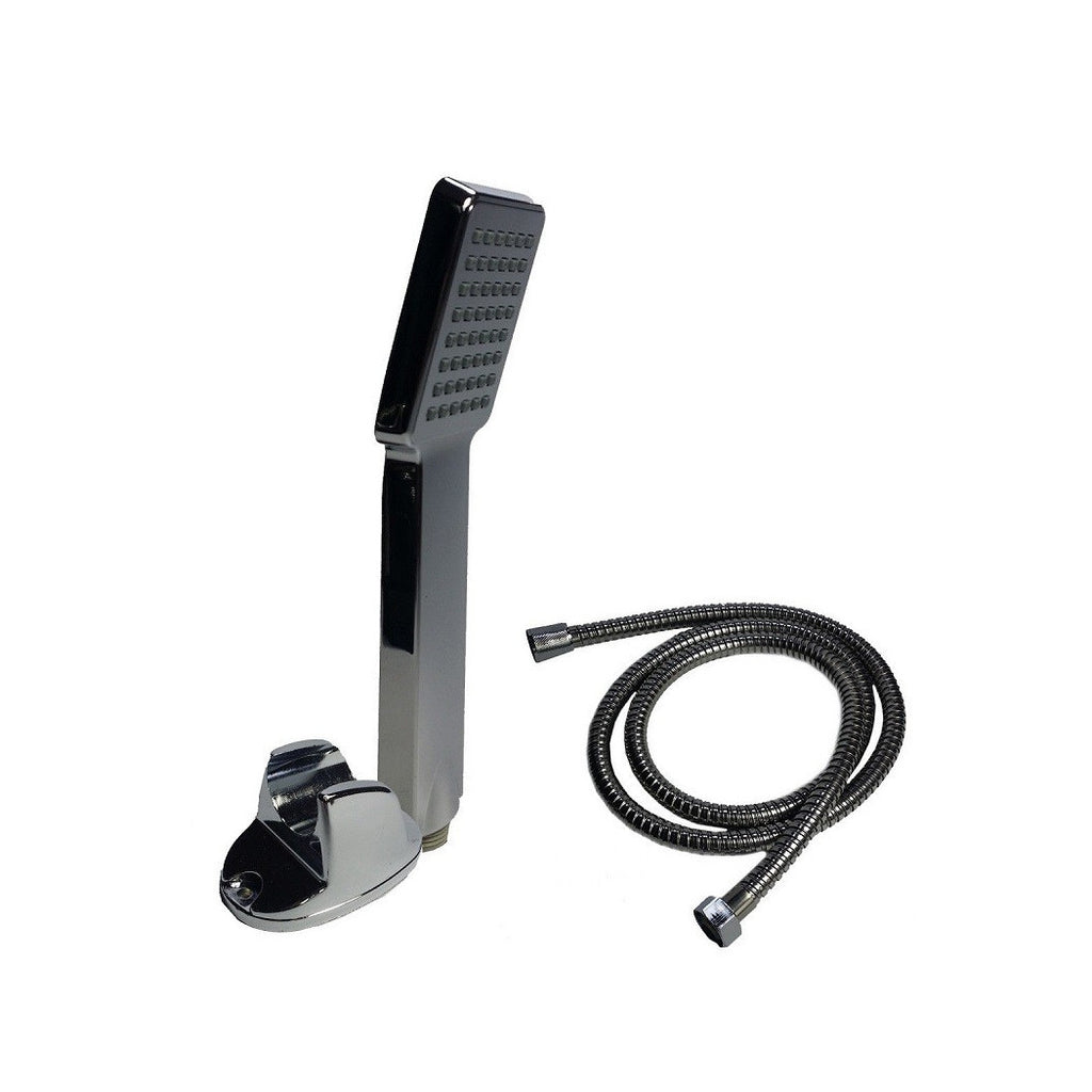 Cabezal de ducha de ducha 3 jets manguera anti-escala 1.5mt pared 83008