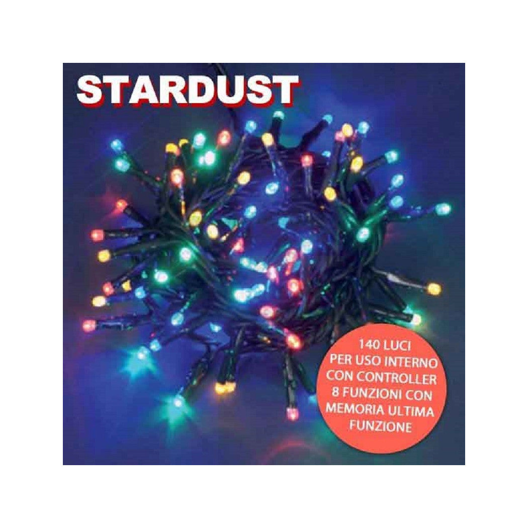 Cadena Luces de Navidad 140 Firflies multicolor con controlador 8 Funciones de Stardust
