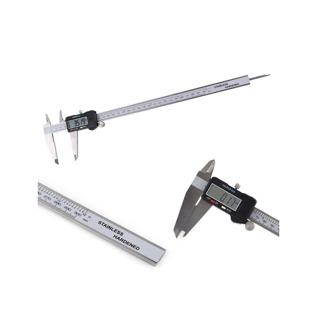 Calibrador digital profesional de 0-300 mm Pantalla de caja de estuche