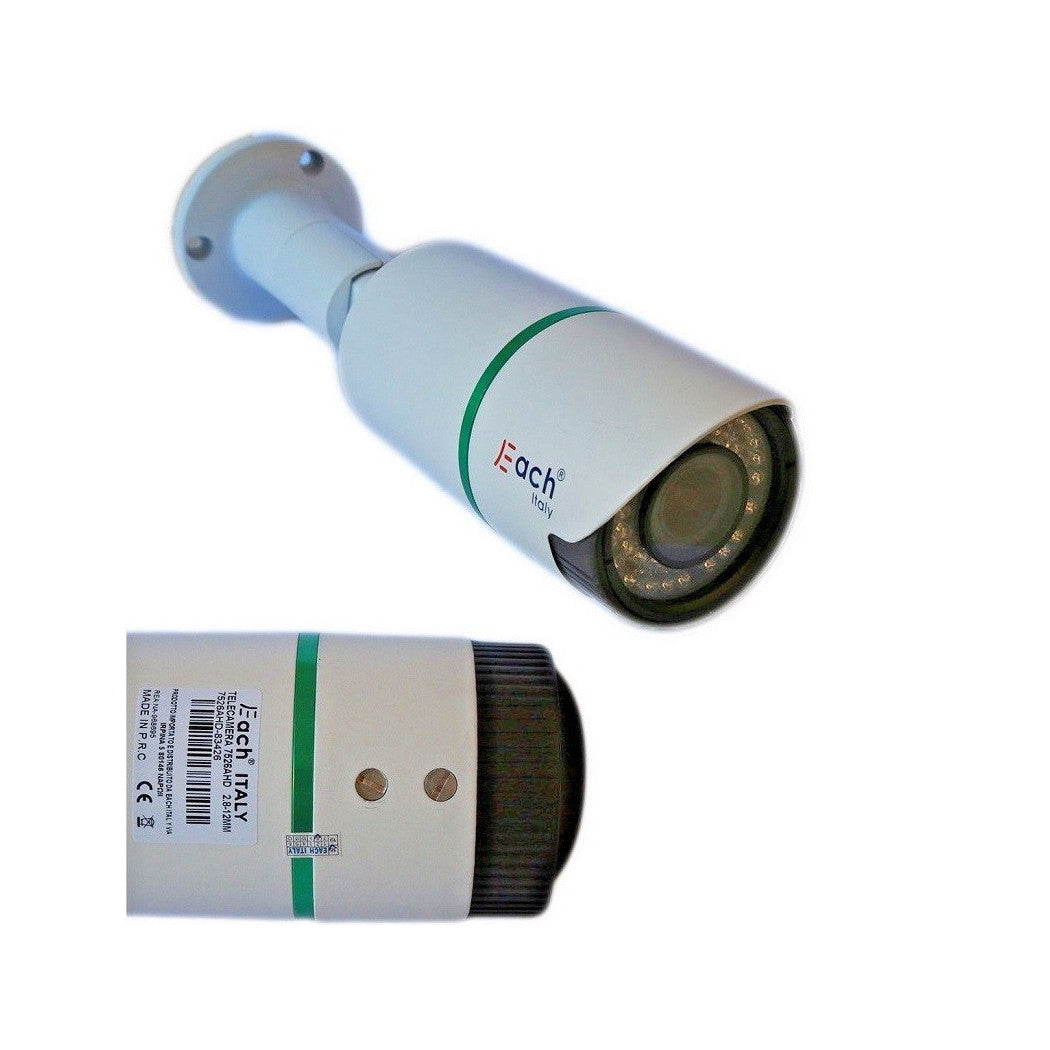 Cámara Video Vigilancia AHD 42LED VARIFOCALE 2.8-12MM IR 3.0MP 7526AHD