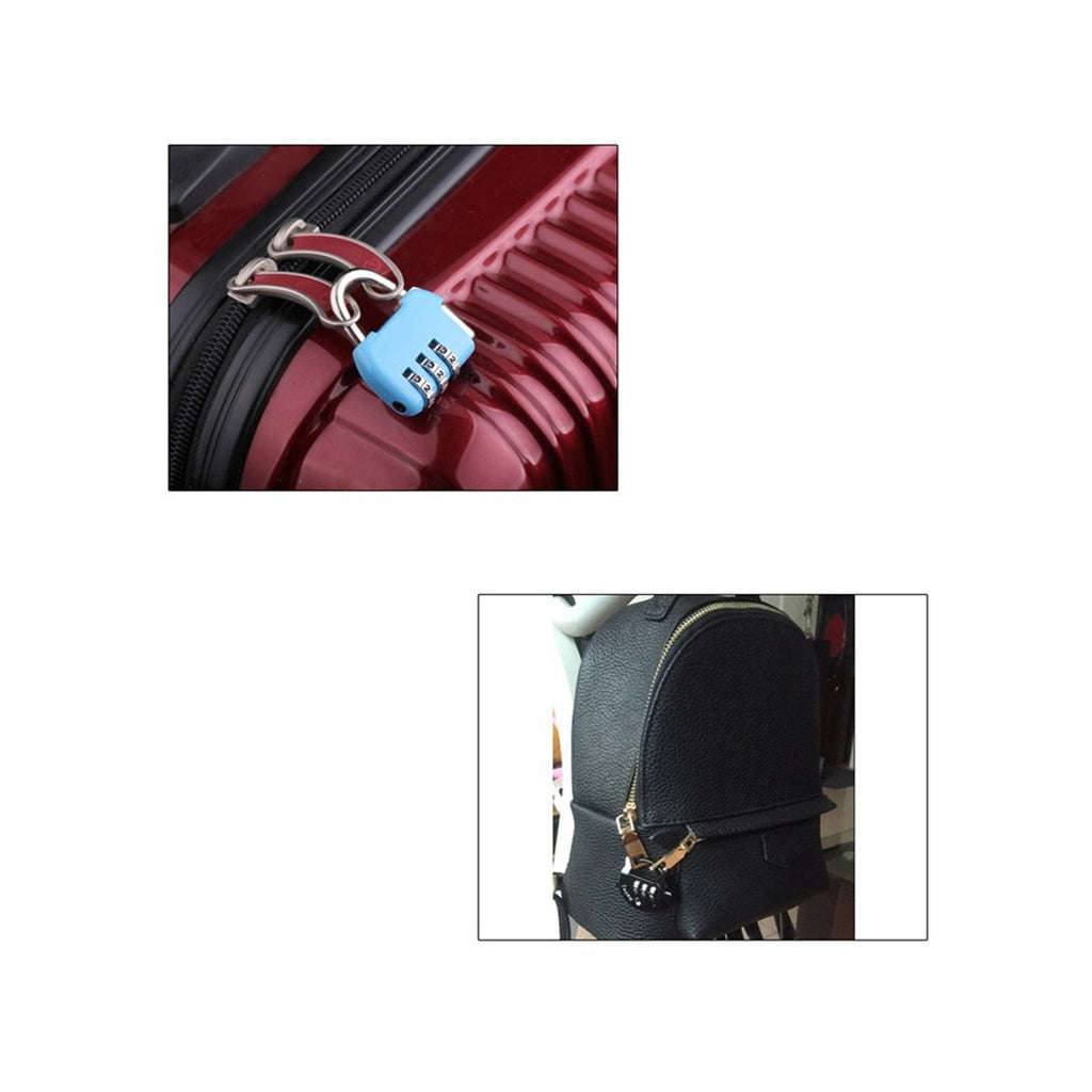 Candado de combinación de pernos para casillero de vestidor de 3 dígitos de 3 dígitos