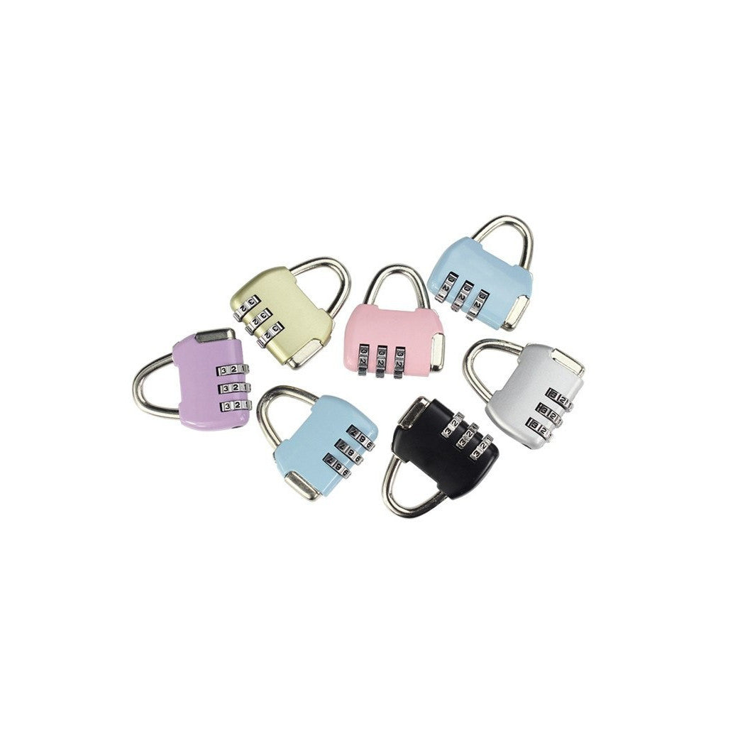 Candado de combinación de pernos para casillero de vestidor de 3 dígitos de 3 dígitos