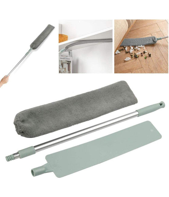 MOP de autolimpieza Fucks Sweeper Microfibra Captura Polvo Lava Suelos Secado