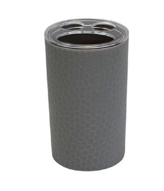 Set 4pcs bathroom mud window flower ceramic dispenser soap door soap glass toothbrushes