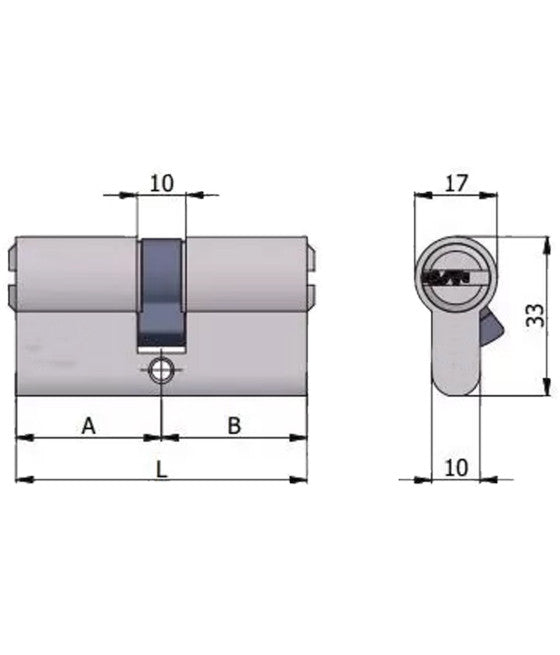 Cerradura de bloqueo de seguridad puerta puerta puerta casa LI-LK458