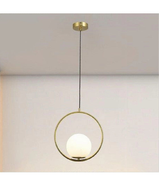 LAMPADARIA LAMPADA 7 PENDIENTES ACCIAIO DORATO ORO SOFFITTO LUCE LED APPLIQUE DESIGN