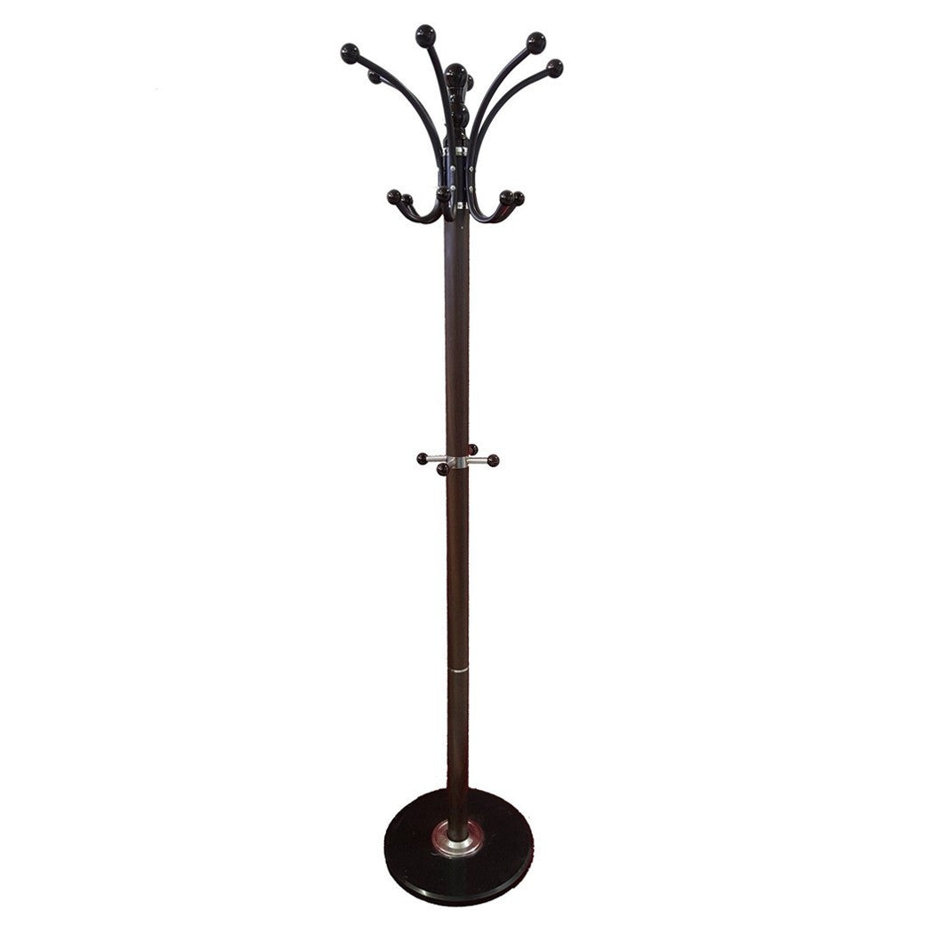 Coat rack hangers hanger 180cm H hold with round ground floor base