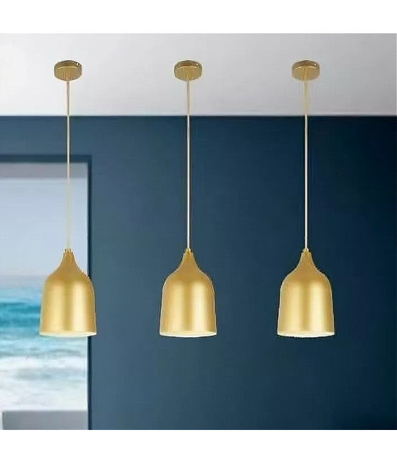 PENDENT LAMPADARIA BARRA TONDA BIANCO 50X60CM SOFFITTO LUCE LED APPLIQUE